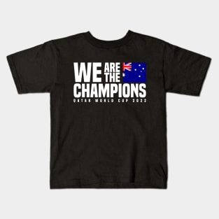 Qatar World Cup Champions 2022 - Australia Kids T-Shirt